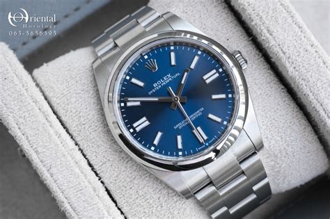 rolex blue oyster perpetual 41|rolex oyster perpetual 41 price.